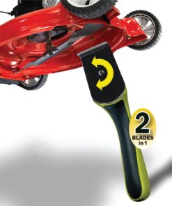 Good Vibrations Grass Hawk Ultimate Mower Cleaning Tool - Lawn Mower Dual Blade Deck Scraper - Clean All Contours of The Deck Flat or Curved 14 61dMvyvH L