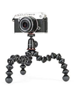Joby JB01503 GorillaPod 1K Kit. Compact Tripod 1K Stand and Ballhead 1K for Compact Mirrorless Cameras or Devices up to 1k (2.2lbs). Black/Charcoal. 33 61dO1oI1SWL