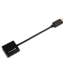 Alternative view of Cable Matters DisplayPort to VGA Adapter Male to Female, Gold Plated DP to VGA Adapter, Display Port to VGA Convertor, in Black