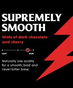 Death Wish Coffee, Dark Roast Single-Serve Coffee Pods, 10 Count 10 Count (Pack of 1) 36 61dOGNhZq1L