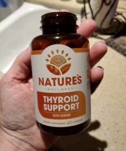 Thyroid Support Complex With Iodine For Energy Levels, Weight Loss, Metabolism, Fatigue & Brain Function - Natural Health Supplement Formula: L-Tyrosine, Selenium, Kelp, Bladderwrack, Ashwagandha, etc 23 61dQJztebBL