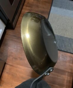 de Buyer MINERAL B Carbon Steel Fry Pan - 8” - Ideal for Searing, Sauteing & Reheating - Naturally Nonstick - Made in France 8" 41 61dSGxqVL