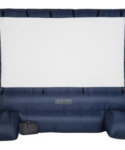 Alternative view of Gemmy 39127-32 - Airblown - Movie Screen - 120"x70" Widescreen Deluxe w/Storage Bag - Blue Outdoor Inflatable Deluxe Movie Screen