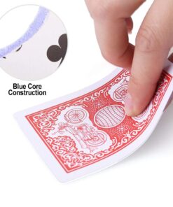 LotFancy Playing Cards, 12 Pack, Decks of Cards Bulk, Poker Size, Standard Index, for Blackjack, Euchre, Canasta Card Game, 6 Blue and 6 Red, Casino Grade 15 61dU8DIvTUL