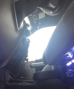 OPT7 Aura Interior Car Lights with Remote Control, Color Change, Music Sync Inside Ambient Lighting Kit, LED Lights for Car Truck Under Dash Accessories, Charger Adapter 12V, 6pc Single Row LED Strip RGB 49 61dUPPJg7mL 1