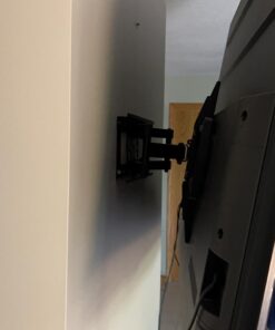 MOUNTUP UL Listed Full Motion TV Wall Mount for Most 42-82 inch TVs with Articulating Swivel and Tilt, TV Mount Max VESA 600x400mm, Holds up to 100lbs Fits 16" Stud MU0028 61 61dVKOeZ6fL