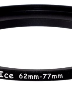 ICE 62mm to 77mm Step Up Ring Filter/Lens Adapter 62 Male 77 Female