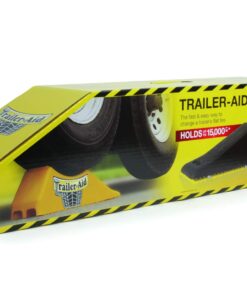 Trailer Aid Camco Tandem Tire Changing Ramp with 4.5-Inch Lift, Yellow (21000) Standard Packaging Trailer Aid 24 61dY7j0puxL