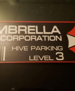 Vool Resident Evil Umbrella Corp. Parking Decal Vinyl Decal Bumper | Sticker | 2"x 5" 27 61daokQIjcL