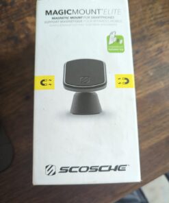 Scosche MEDSG-XTET MagicMount Elite Universal Magnetic Dash Mount for Mobile Devices, Space Gray 16 61db4lBsGcL