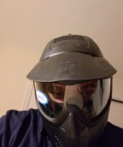 JT Premise Total Headshield Paintball Goggle Mask with Thermal Lens, Black 16 61dbU0rIRUL