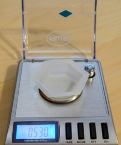 Alternative view of SEOH Plastic Hexagonal Weigh Boats Micro Dish 100pk