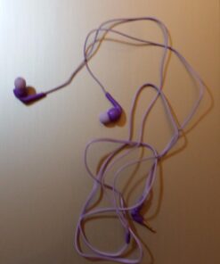 MEE audio Earphone Noise Isolating In-Ear Headphones with Memory Wire Wired Purple 19 61de7sYYRRL