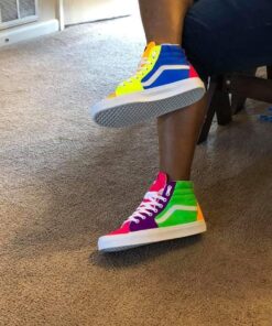 Angelus Neon Leather Paint 1oz 12 Color Set Kit For Sneakers, Shoes Boots, Jackets, Shirts, Cups, & More- Made in USA 42 61deW1Zuz8L