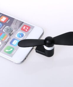 Stouch Mini Portable Dock Cool Cooler Rotating Fan iPad iPhone 7 Plus 6 6S 6 Plus 5 8 pin lightning - Black 11 61dfnyim5cL