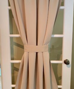 SKEMIX 5/16-Inch Swivel End Sash Curtain Rods - 2 Rods - 21 - 38 Inch Adjustable Width, White with Nickel Ends 25 61dfrx002CL