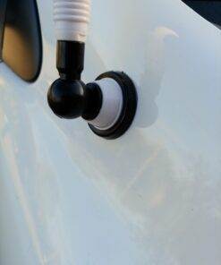 Herdio Waterproof Marine Antenna Rubber Duck Dipole Flexible Mast FM AM Antenna for Boat Radio Car ATV UTV RZR SPA White 19 61dgU26s0cL