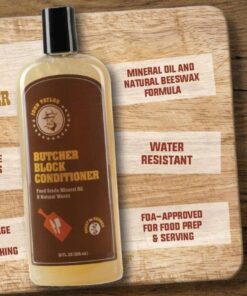 John Taylor Butcher Block Conditioner Food Grade Mineral Oil and Natural Waxes 21 61dh98enhL