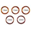 Bonsai Training Wire in Solid Enameled Copper - Set of 5 Sizes - 1.0mm, 1.5mm, 2.0mm, 2.5mm, 3.0mm 4 61dhTE4r2HL