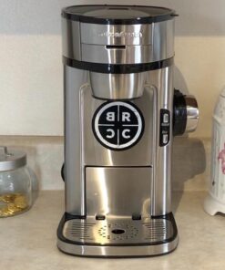 Hamilton Beach The Scoop Single Serve Coffee Maker & Fast Grounds Brewer, Brews in Minutes, 8-14oz. Cups, Stainless Steel 46 61dhgLWHFiL