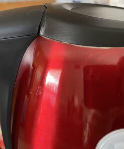 Hamilton Beach Electric Tea Kettle, Water Boiler & Heater, 1.7 Liter, Cordless Serving, 1500 Watts for Fast Boiling, Auto-Shutoff and Boil-Dry Protection, Red (40885) 1.7 L 28 61dkN4qAKZL