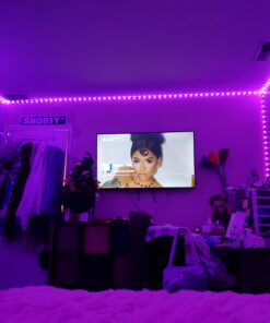 Nexillumi 100 ft LED Lights for Bedroom with Remote Color Changing LED Strip Lights 100FT 41 61dkSsM3r4L