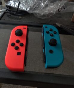 Nintendo Joy-Con (L/R) - Neon Red/Neon Blue Neon Red and Blue Joy-Con (L)/(R) 44 61dkxAcvskL