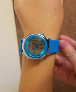 cofuo Kids Digital Sport Waterproof Watch for Girls Boys, Kid Sports Outdoor LED Electrical Watches with Luminous Alarm Stopwatch Child Wristwatch Blue 15 61dlbC CFYL