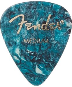 Fender Premium Celluloid Guitar Picks, 351 Shape, Ocean Turquoise, Guitar Picks Medium, Pack of 12 12-Pack 14 61dnKUsPTpL