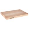 John Boos Chop-N-Slice Maple Wood Cutting Board for Kitchen Prep, 1.25" Thick, Large, Edge Grain, Charcuterie Boos Block, 20" x 15", Reversible 20 x 15 15 61dnNN77aL