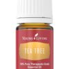 Young Living Tea Tree (Melaleuca Alternifolia) Essential Oil - 5ml Bottle - Clear and Healthy Complexion - Inhale the refreshing aroma of Tea Tree Oil to support clear breathing 0.17 Fl Oz (Pack of 1)