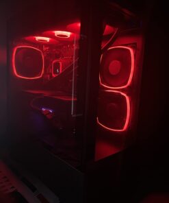 Skytech Gaming PC Desktop – Intel Core i7 12700F 2.1 GHz, NVIDIA RTX 4070 Ti, 1TB NVME SSD, 16GB DDR4 RAM 3200, 750W Gold PSU, 360mm AIO, 11AC Wi-Fi, Windows 11 Home 64-bit,Black 12700F | 4070 Ti 49 61dqF09 qmL