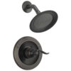 Delta Faucet Windemere 14-Series Shower Faucet Set, Shower Handle, Oil Rubbed Bronze Shower Faucet, Delta Shower Trim Kit, Oil Rubbed Bronze BT14296-OB (Valve Not Included) Without Rough 16 61dseakSWsL