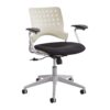 Safco Products 6807BL Reve Task Chair with Square Back, Black 38 61dtr myrmL
