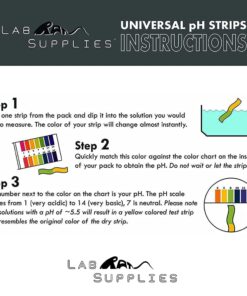 Litmus Test Paper pH Test Strips, Universal Application (pH 1-14), 300 Testing Strips | for Saliva, Soap, Urine, Food, Liquids, Water with Soil Testing, and Lab Monitoring 300 pH Strips 16 61du1CvhT7L