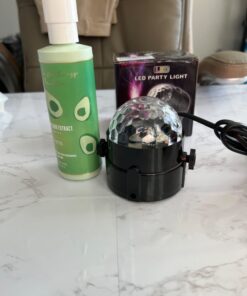 Disco Ball Disco Lights-COIDEA Party Sound Activated Storbe Light With Remote Control DJ Lighting,Led 3W RGB Light Bal, Dance lightshow for Home Room Parties Kids Birthday Wedding Show Club Pub 24 61du8fPvdNL