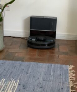 Shark AV2501S AI Ultra Robot Vacuum, with Matrix Clean, Home Mapping, 30-Day Capacity HEPA Bagless Self Empty Base, Perfect for Pet Hair, Wifi, Dark Grey 30 Day Capacity 48 61duf3Ty7YL