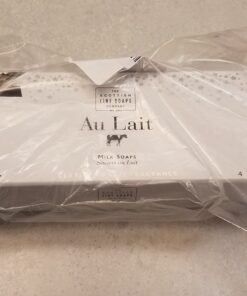 The Scottish Fine Soaps Company Au Lait Milk Soaps (4 x 100g) 18 61dunKexx2L