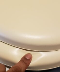 Bemis 13EC 006 Toilet Seat, 1 Pack Round, Bone 16 61dy02RU 3L