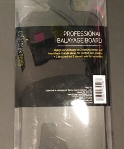 Colortrak Balayage Board and Brush Set, Achieve the Balayage Look, Curved Board Follows Head Shape, Textured and Smooth Sides, Handle for Comfort and Stability, Balayage Brush Included 34 61dyR2AhLrL