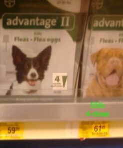 Advantage II XL Dog Vet-Recommended Flea Treatment & Prevention | Dogs Over 55 lbs. | 4-Month Supply 4-Pack 44 61dzNXNO2iL