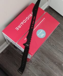 Tactical Master 27" Twin Tactical Machete 2 Pcs Set, Ninja Sword, Full Tang Katana Twin Sword. for Collection, Gift, Camping, Outdoor Sports Black 21 61e NjjqKbL