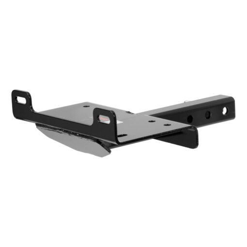 CURT 31010 Trailer Hitch Winch Mount for 2-Inch Receiver, GLOSS BLACK POWDER COAT