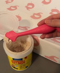 Bumco Baby Diaper Rash Cream Applicator - Baby Bum Brush Diaper Cream Spatula for Butt Paste Diaper Cream - Newborn Baby Essentials, Perfect for Baby Registry, Baby Shower Gifts - Pink 35 61e3cBlLvSL