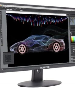 Sceptre 24-inch Professional Thin 1080p LED Monitor 99% sRGB 2x HDMI VGA Build-in Speakers, Machine Black (E248W-19203R Series) 24" 75Hz 33 61e3ytTQ59L