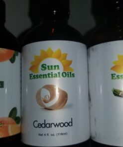 Sun Essential Oils 4oz - Cedarwood Essential Oil - 4 Fluid Ounces 4 Fl Oz (Pack of 1) 18 61e4sUAEGML