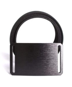 Alternative view of GRIP6 Mens Work Belt - Adjustable Nylon Belt for Hiking and Golfing - Concealed Carry Tactical Belt 36 Black W/Black Strap