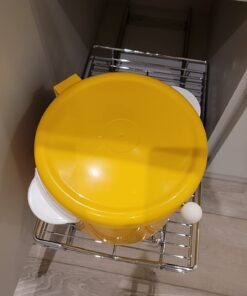 LYNK PROFESSIONAL® Pull Out Cabinet Organizer, 11"W x 18"D - Slide Out Drawers for Kitchen Cabinets - Sliding Pantry Shelves - Roll Out Shelf Storage for Pots, Pans - Lifetime Limited Warranty, Chrome 11" W x 18" D 11x18 Chrome 35 61e738mg7JL