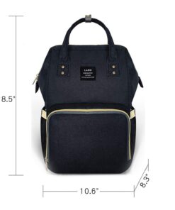 Ticent Diaper Bag Backpack Multifunction Travel Back Pack Large Maternity Nappy Bag Baby Changing Bags with Stroller Straps, Waterproof and Stylish Black 39 61e7CSjDOJL