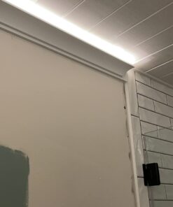 Tasodin Water-Resistance IP65, 12V Waterproof Flexible LED Strip Light, 16.4ft/5m Cuttable LED Light Strips, 300 Units 3528 LEDs Lighting String, LED Tape(Warm White), Power Adapter not Included 1*16.4ft 3528 Warm White 38 61e7rd23WL